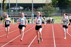 Girls under-15s 300 metres, 2019 North Eastern Track and Field Champs., Middlesbrough. Photo:  David T. Hewitson/Sports for All Pics